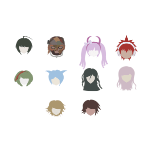 danganronpa another episode cast minimalistic T-Shirt