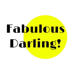 Fabulous Darling Yellow Circle T-Shirt