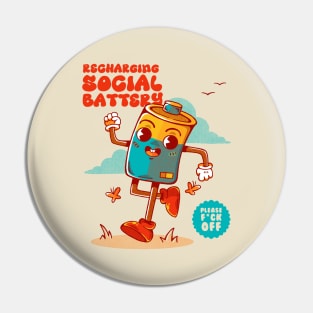 SOCIAL BATTERY Pin