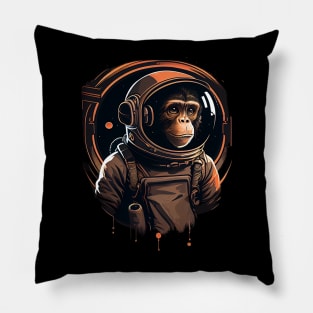 Astronaut Baby Monkey Pillow