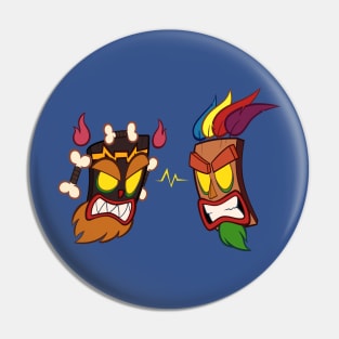 The Aku Uka Brothers Pin