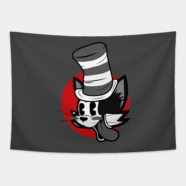 The cat in the hat Tapestry by crahs160