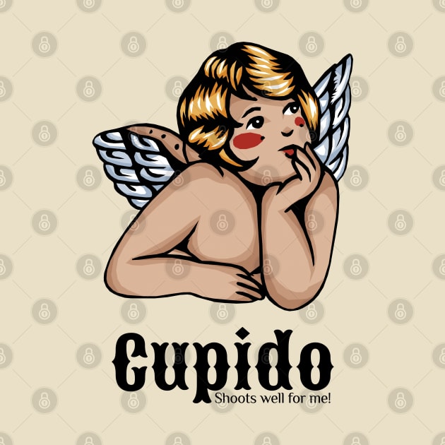 Vintage Cupid Shoots well for me! by KewaleeTee