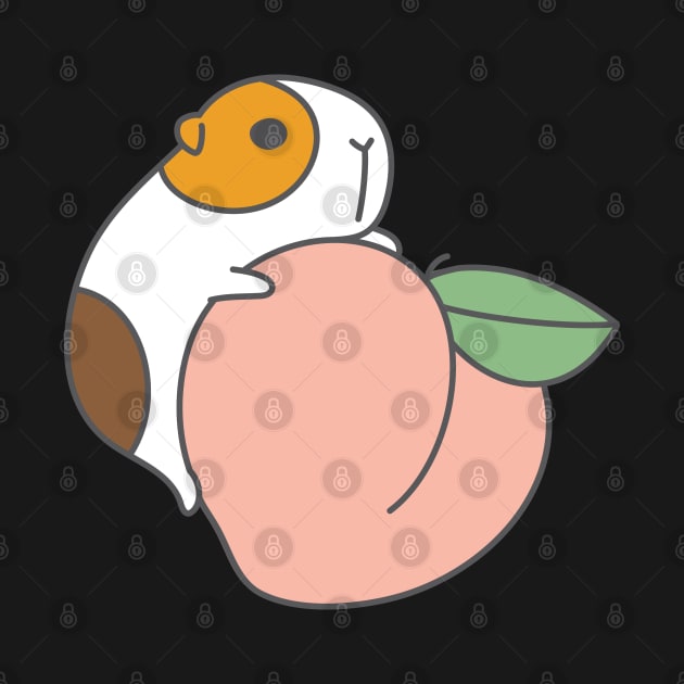 Guinea pig and Peach by Noristudio