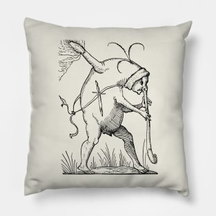 Grotesque #2 The Drolatic Dreams of Pantagruel (1565) Pillow