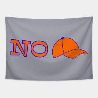 No cap orange and blue go gators Tapestry