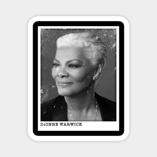 Vintage Classic Dionne Warwick Magnet