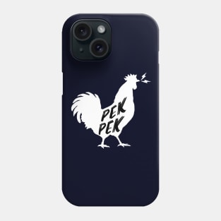 PEKPEK ROOSTER SOUND FUNNY PINOY WORD Phone Case