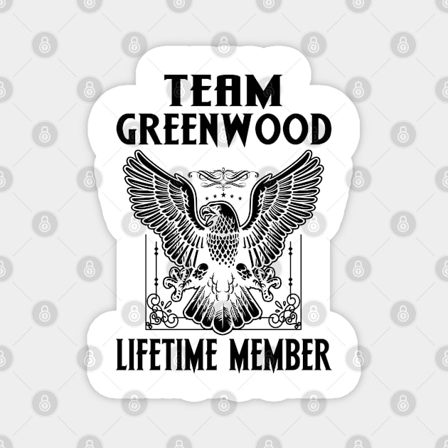Greenwood Family name Magnet by omarbardisy