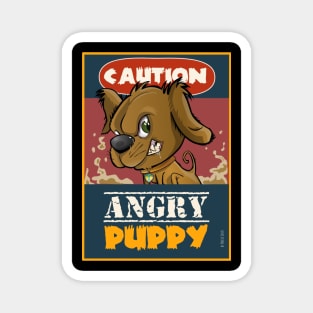Angry Puppy  - Magnet