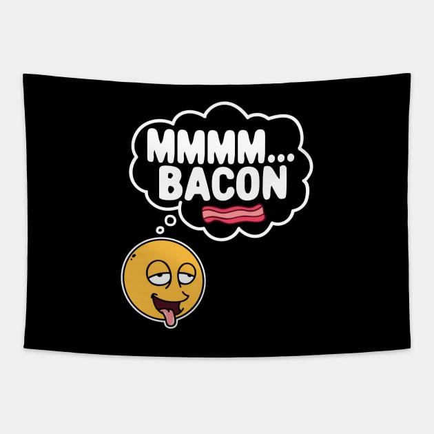 Mmmm Bacon Tapestry by maxcode