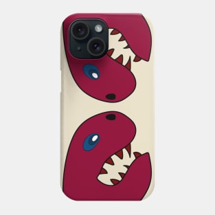 Angry dragons design Phone Case