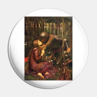 La Belle Dame sans Merci, The Beautiful Lady Without Mercy 1893 John William Waterhouse Pin