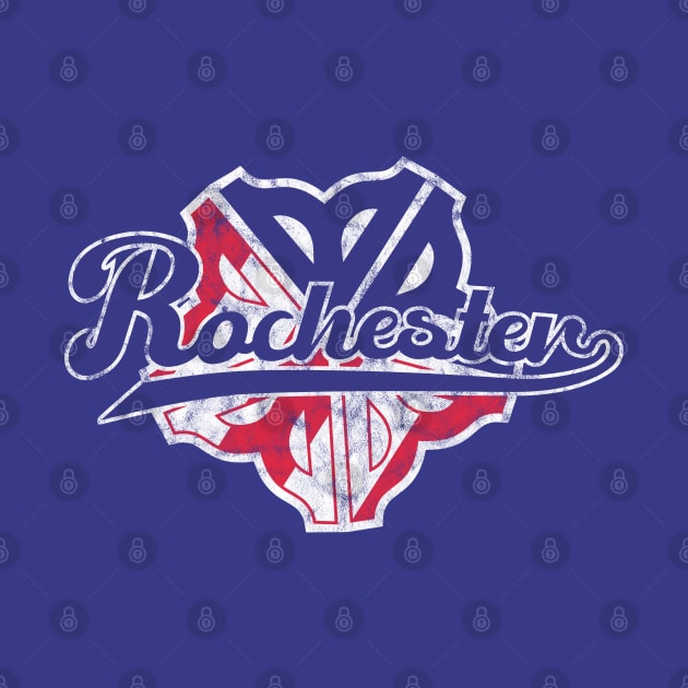 Officially Licensed Rochester USA Logo by patrickkingart