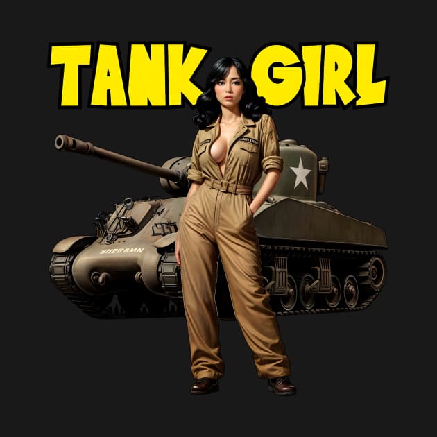 Tank Girl by Rawlifegraphic