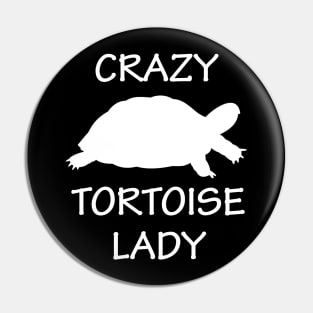 Crazy Tortoise Lady Pin