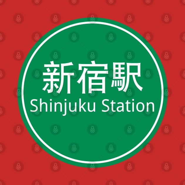 Shinjuku Station Round by hanoded