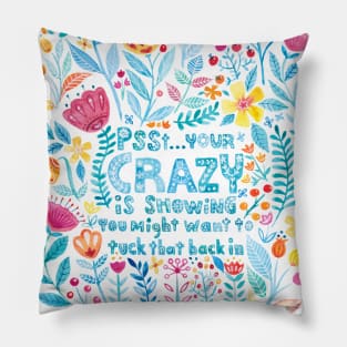 Cute 'n Crazy Pillow