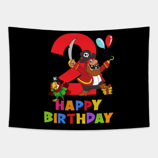 2nd Birthday Party 2 Year Old 2 Years Tapestry