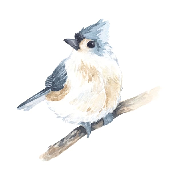 Blue Titmouse by KristieMillan