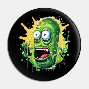 Screaming Pickle Pin