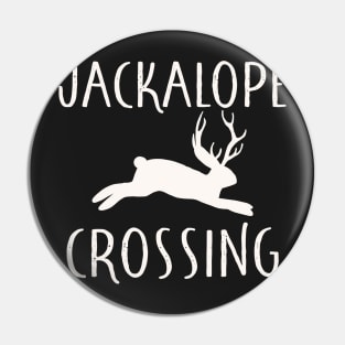 jackalope crossing light Pin