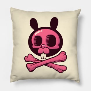 The Bunny of Death - Skull and Bones (and Teeth) Pillow