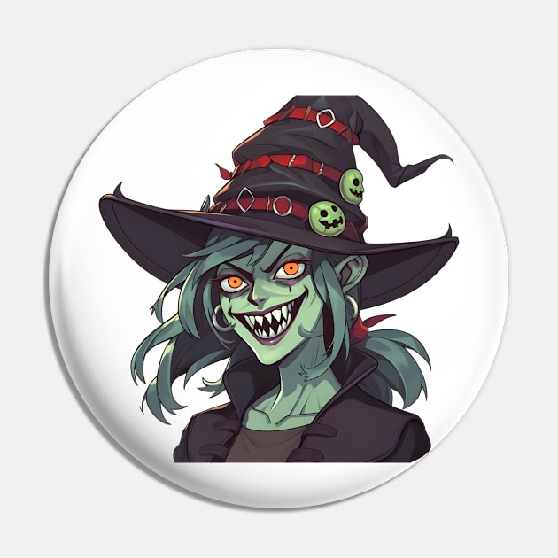 Spooktacular Halloween Party Pin by ragil_studio