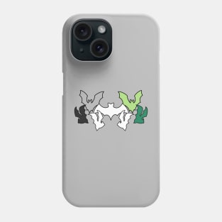 Pride Bats Aromantic Phone Case