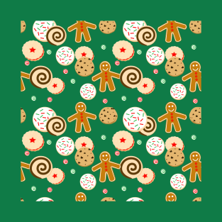 Christmas Candy Pattern T-Shirt