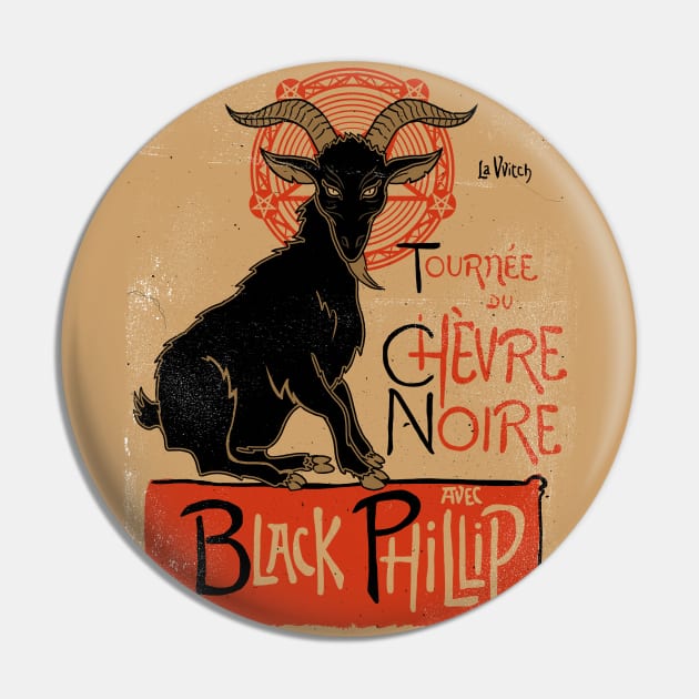 Black Phillip Pin by Krobilad