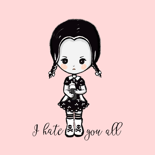 wednesday addams by mapetitepoupee