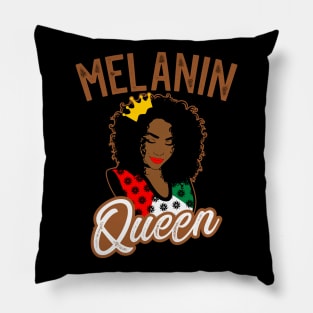 Melanin Queen Pillow