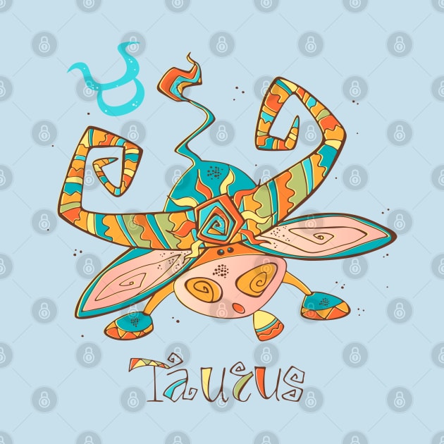 Taurus Zodiac Children by Mako Design 