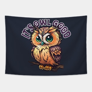 it's owl good Tapestry