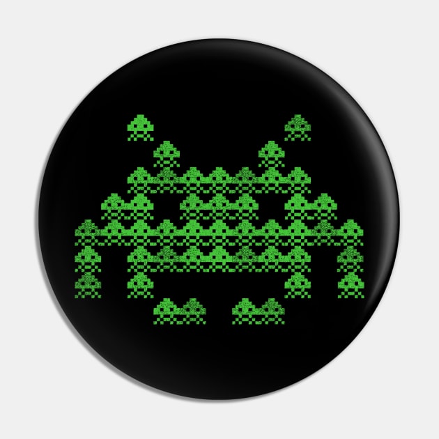 Invaders from Space Pin by castlepop