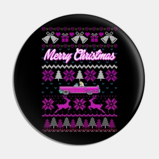 Merry Christmas - Barbie Ugly Xmas Sweater Pin