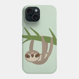 cute sloth, illustration Phone Case