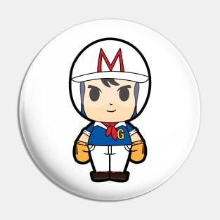 Speed Racer Chibi Pin