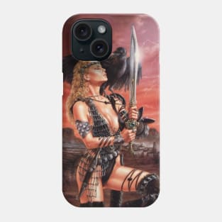 Fantasy Artwork - Red Sonya Phone Case