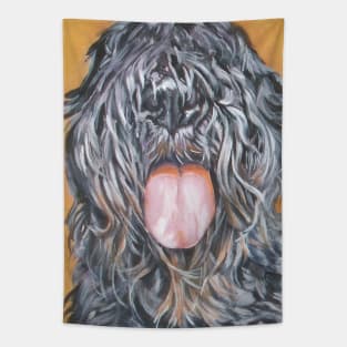 Bouvier Des Flandres Fine Art Painting Tapestry