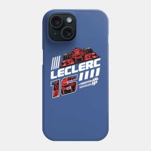 Charles Leclerc 16 Grand Prix F1 Racing Driver Phone Case