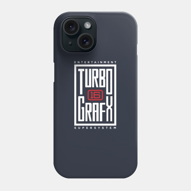 Turbo Grafx 16 Clean Edition Phone Case by BadBox