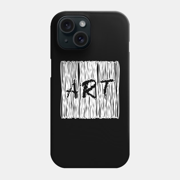 sketch art Phone Case by Konsepena Artwork Studio