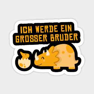 Kinder Großer Bruder Dinosaurier Magnet