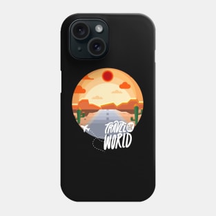 Adventure is worthwhile Explore the world travel lover summer holidays vacation Phone Case