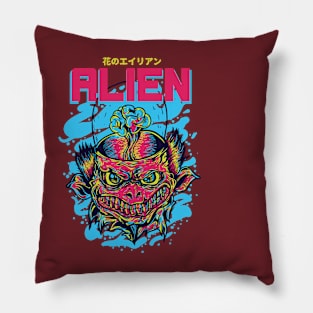 Alien Invaders Pillow