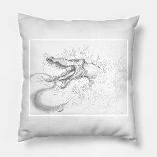 Barracuda Dragon Pillow