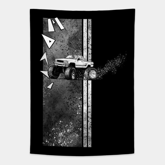 Monster Drift Tapestry by y30man5