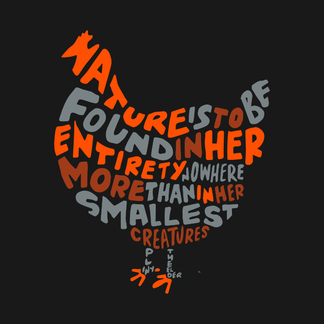 Encouraging Chicken by Wander On Words